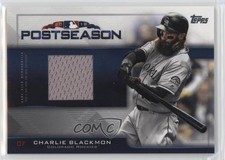 2019 Topps Postseason Performance Relics 95/99 Charlie Blackmon #PPR-CB 06bg