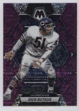 2023 Panini Mosaic No Huddle Purple Mosaic Prizm 40/50 Dick Butkus #37 HOF 9v7