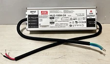 Mean Well 100 Watt 24V Const. Voltage + Const. Current LED Driver - HLG-100H-24