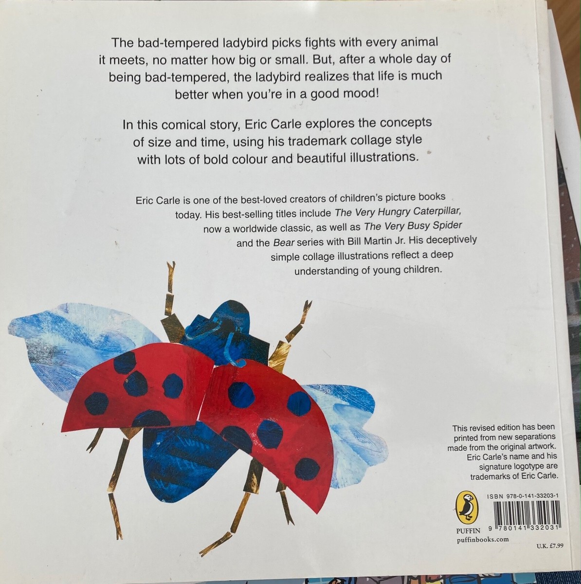 The Bad -tempered Ladybird, Ingles, Eric Carle | Cuotas sin interés