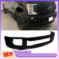 For Ford F250 F350 Super Duty 2020-2022 Front Bumper Bar Agate Black Lc3z17757c For Ford F250 F350 Super Duty 2020-2022 Front Bumper Bar Agate Black Lc3z17757c