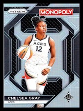2024 Prizm WNBA Monopoly Chelsea Gray Silver Insert #WNBA12 Las Vegas Aces