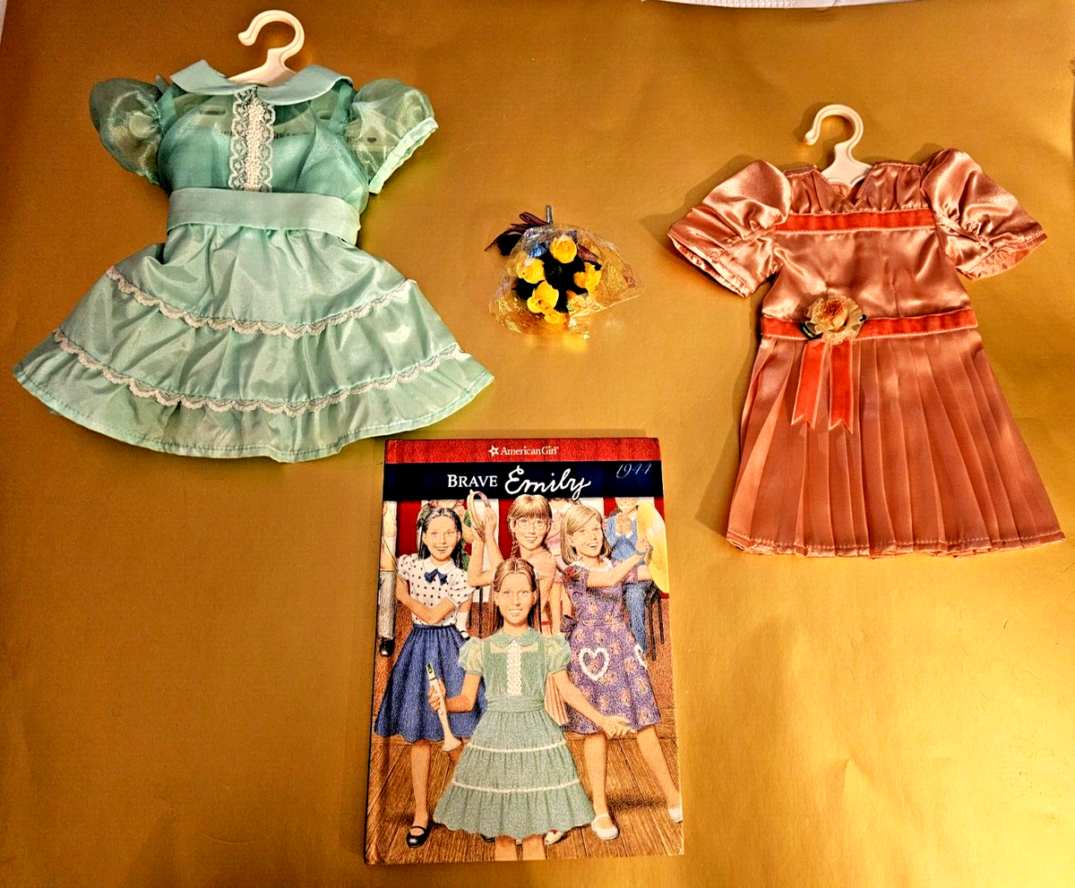 American Girl Emily Recital Dress HC Brave Emily Book REPRO Molly Recital  Dres