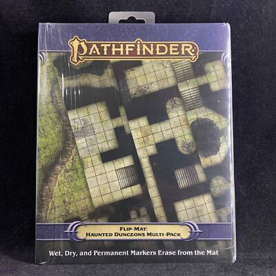 PATHFINDER 2E RPG FLIP-MAT: Haunted Dungeons Multi-Pack - paizo