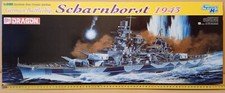 SCHARNHORST 1943 GERMAN BATTLESHIP  1:350 - DRAGON 1040-03 - FACTORY NEW