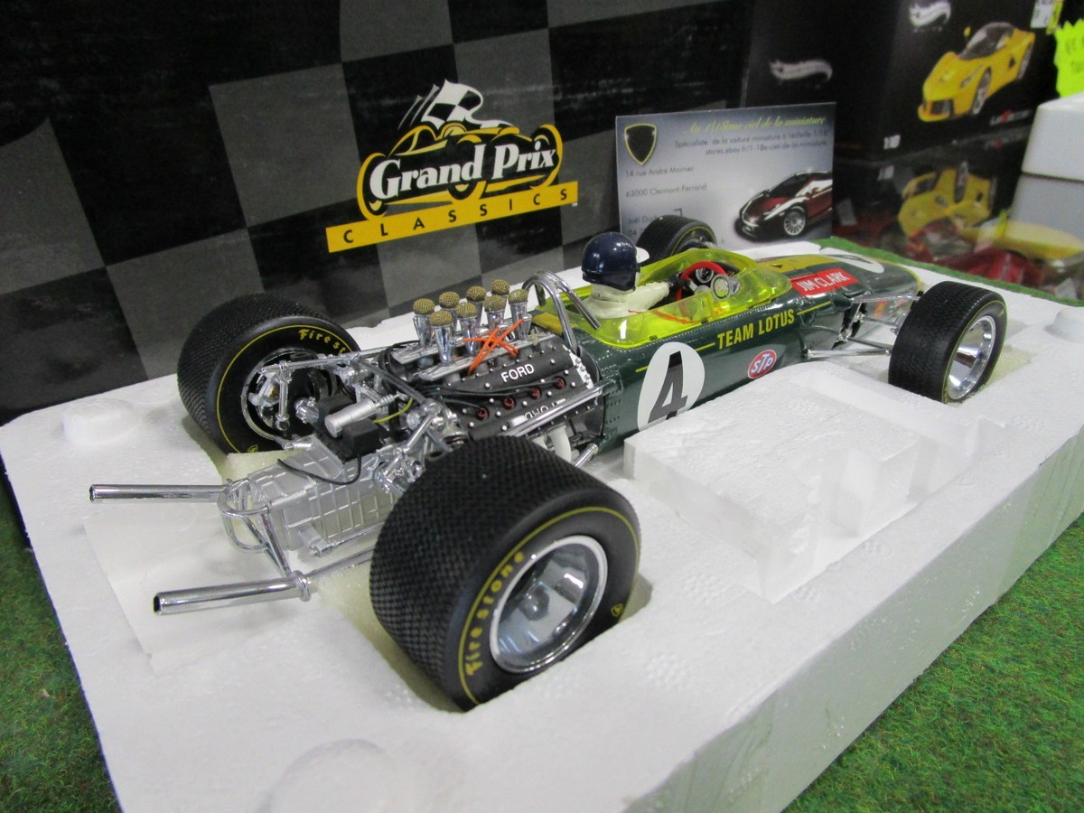 F1 LOTUS TYPE 49 Grand prix Afrique du Sud 1968 HILL 1/18 EXOTO 97003 formule 1