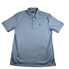 Jack Nicklaus Polo Golf Performance Stay Dri Blue Sz Large Bear Logo