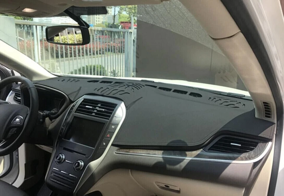 For Lincoln MKC 2015-2022 Leather Non-slip Dash Board Cover Mat Dashboard Carpet Foto 3 de 4