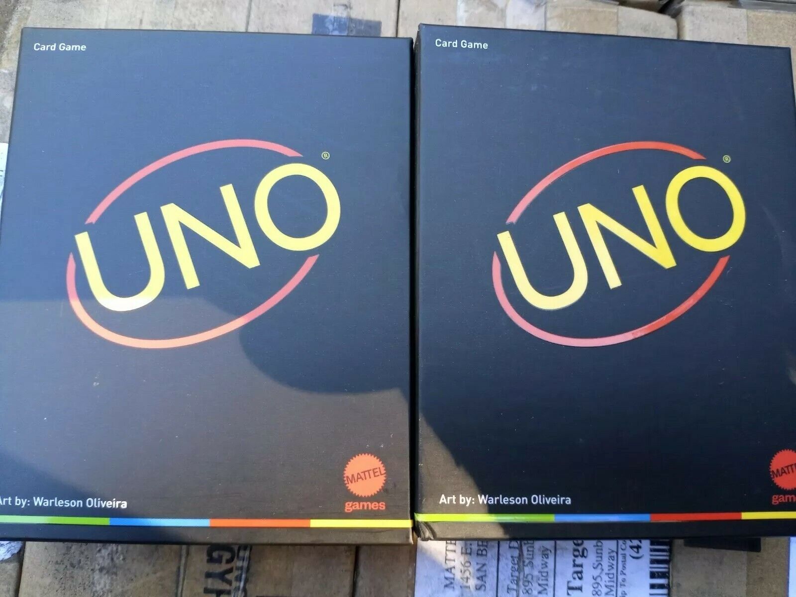 Mattel UNO Minimalista Card Game | eBay