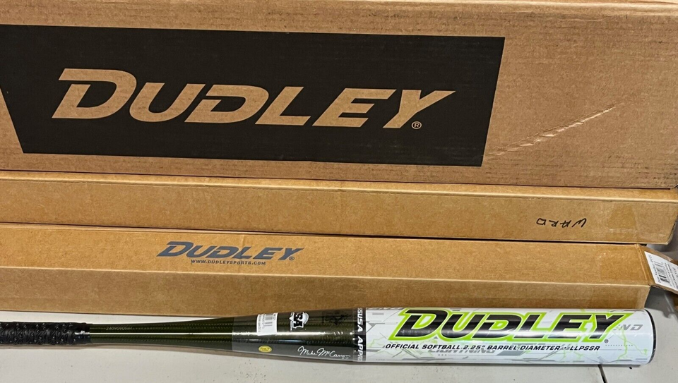 Batte De Softball DUDLEY LIGHTNING LEGEND 2025 - Slow Pitch Senior, End-loaded, 34 Pouces
