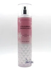 BATH & BODY WORKS STRAWBERRY SNOWFLAKES FRAGRANCE BODY MIST SPRAY 8 FL OZ