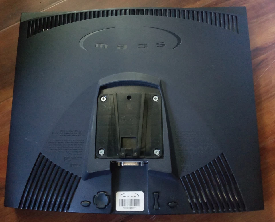 Mass Multimedia C17 Monitors with cables and A/C adapters and Stand Ready to... - Image 3 of 4