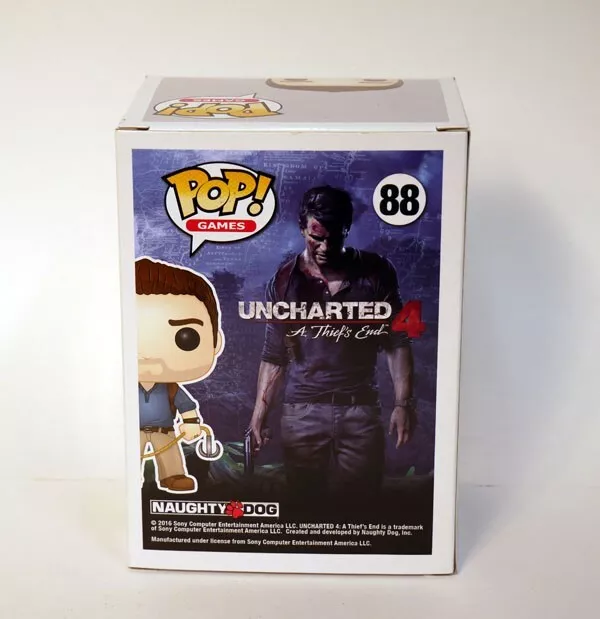 Funko Pop! Games: Nathan Drake - Uncharted 4 - #88