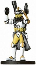 "Clone Trooper Commander" Revenge of the Sith 10 Stars Wars Miniatures game WotC