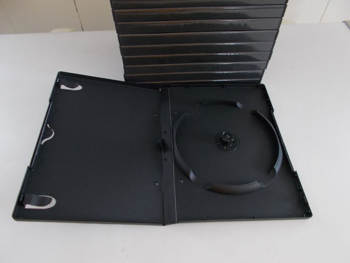 Empty DVD Cases Holds Up To 6 DVDs Each Wrap Around Sleeve Empty DVD Cases Holds Up To 6 DVDs Each Wrap Around Sleeve
