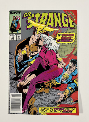 Doctor Strange, Sorcerer Supreme #13 Origin of Vampirism Marvel Comics 1990 FN