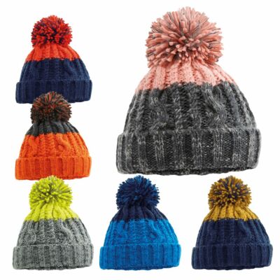 Beechfield Apres Beanie Pom Pom 2 