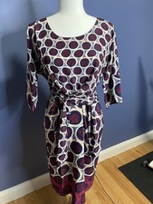 anthropologie, Vibrant Pattern Silk dress, Special Event 4, Worn Once, Orig $158