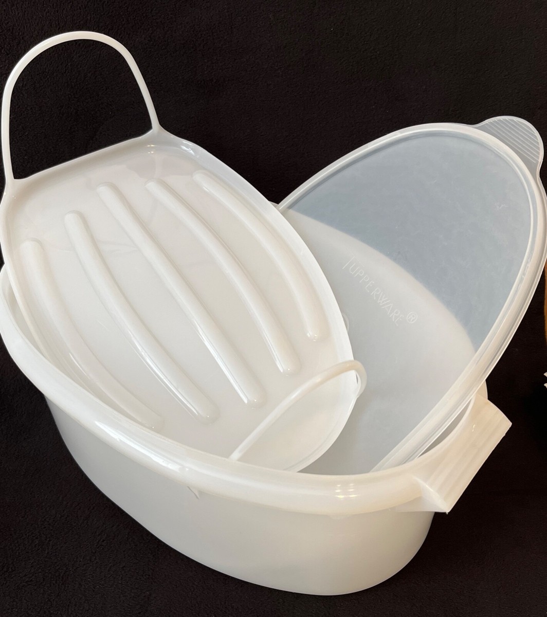 Vintage TUPPERWARE 487 Flavor Saver Ham Roast Turkey Storage