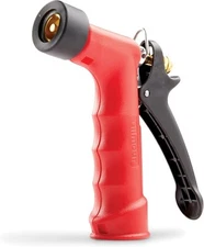 "Gilmour Medium Duty Garden Hose Nozzle with Insulated Grip, Hot Water Hose... "