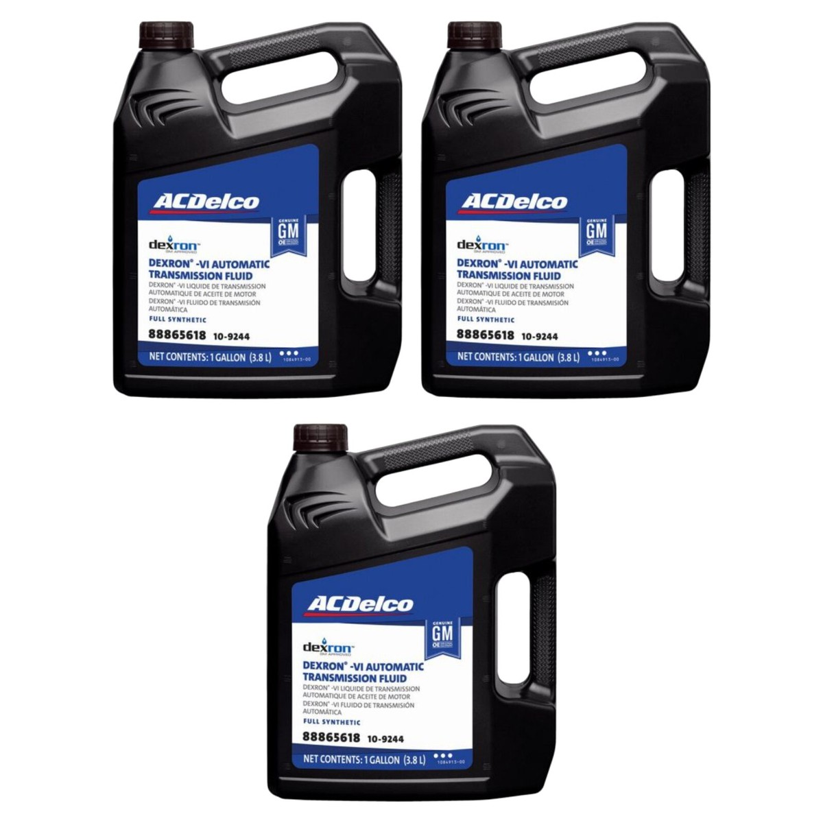 ACDelco 10-9244 (88865618) Dexron VI Full Synthetic ATF - 1 gal