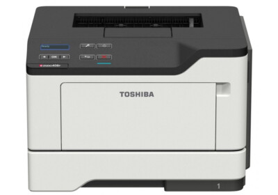 Toshiba E-Studio408P laserdrucker sw gebraucht, OHNE Toner, Trommel