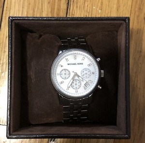 michael kors ritz silver