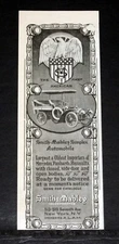 1904 OLD MAGAZINE PRINT AD, SMITH & MABLEY SIMPLEX AUTOMOBILES, MERCEDES IMPORT!