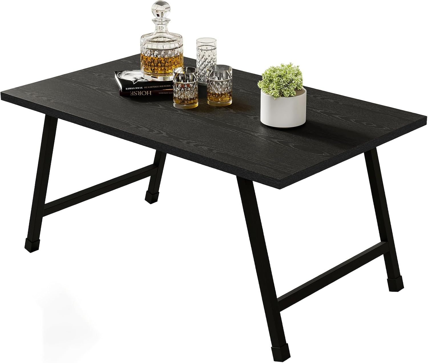 Modern Rectangular Foldable Coffee Table – Space-Saving Design for Small Spaces