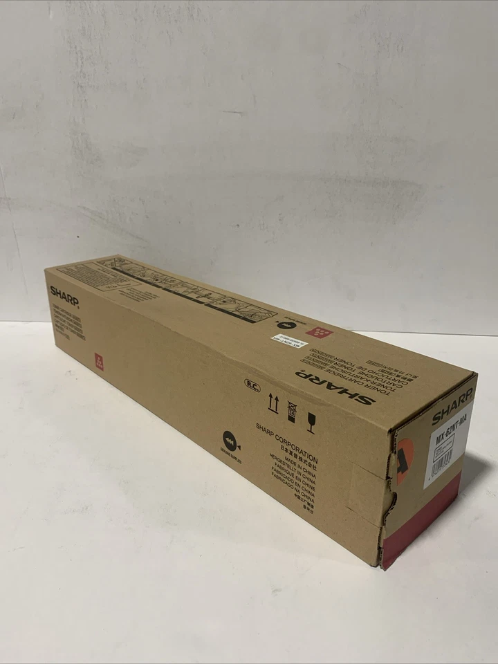 Cartucho de tóner color nítido genuino MX-62NT-MA magenta - caja usada Foto 3 de 3