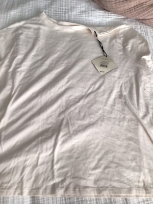Ava & Viv light Cream Subtle Shimmer Top Cuffed Sleeve Tank Size 2X Flaw