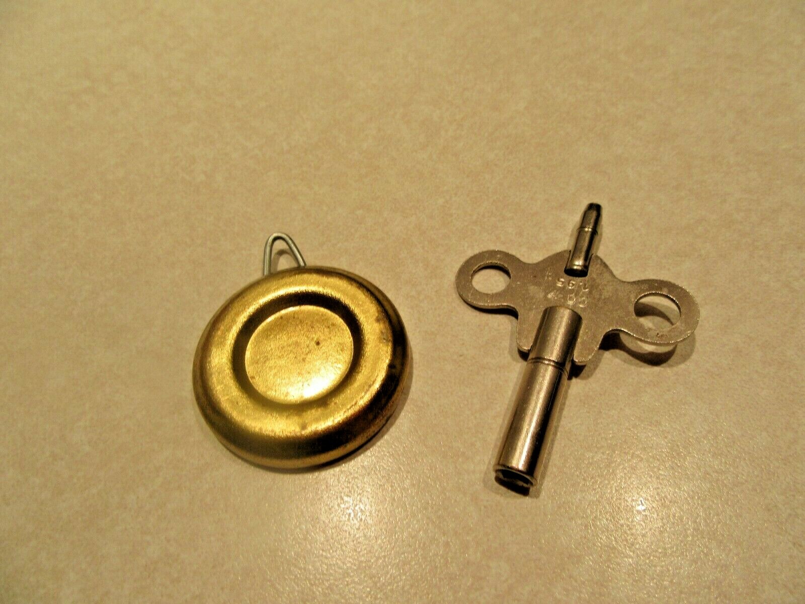 Vintage Herschede Mantel Clock - Mahogany Case Two Tone Finish No 5052 1925-1928