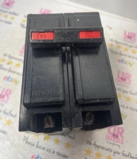 BRYANT  WESTINGHOUSE  2 POLE 20 AMP TYPE BR220 CIRCUIT BREAKER