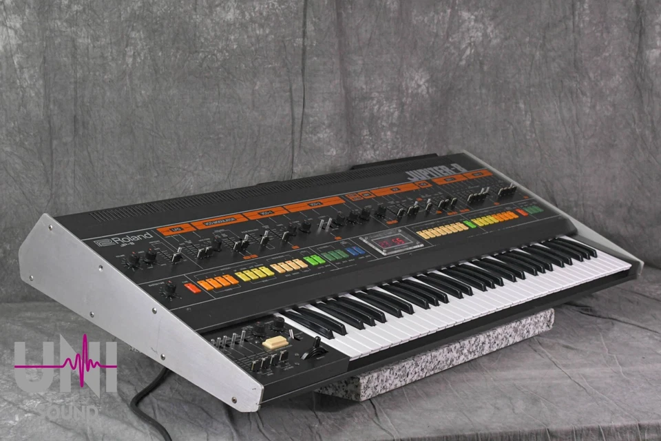Roland Jupiter-8 Polyphonic Analog Synthesizer mit HC in sehr gutem Zustand - Bild 4 von 4