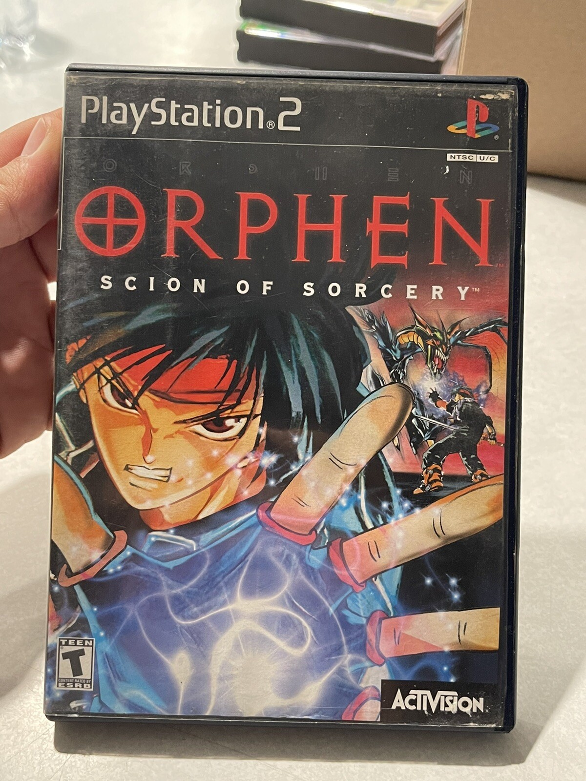 Orphen Scion of Sorcery PS2 PlayStation 2 Complete CIB + Reg Card