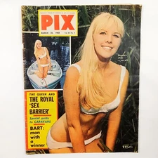 Pix March 30 1968 Gwyneth Hoad Kathy Francis Geri Engledon Personality Square Gd