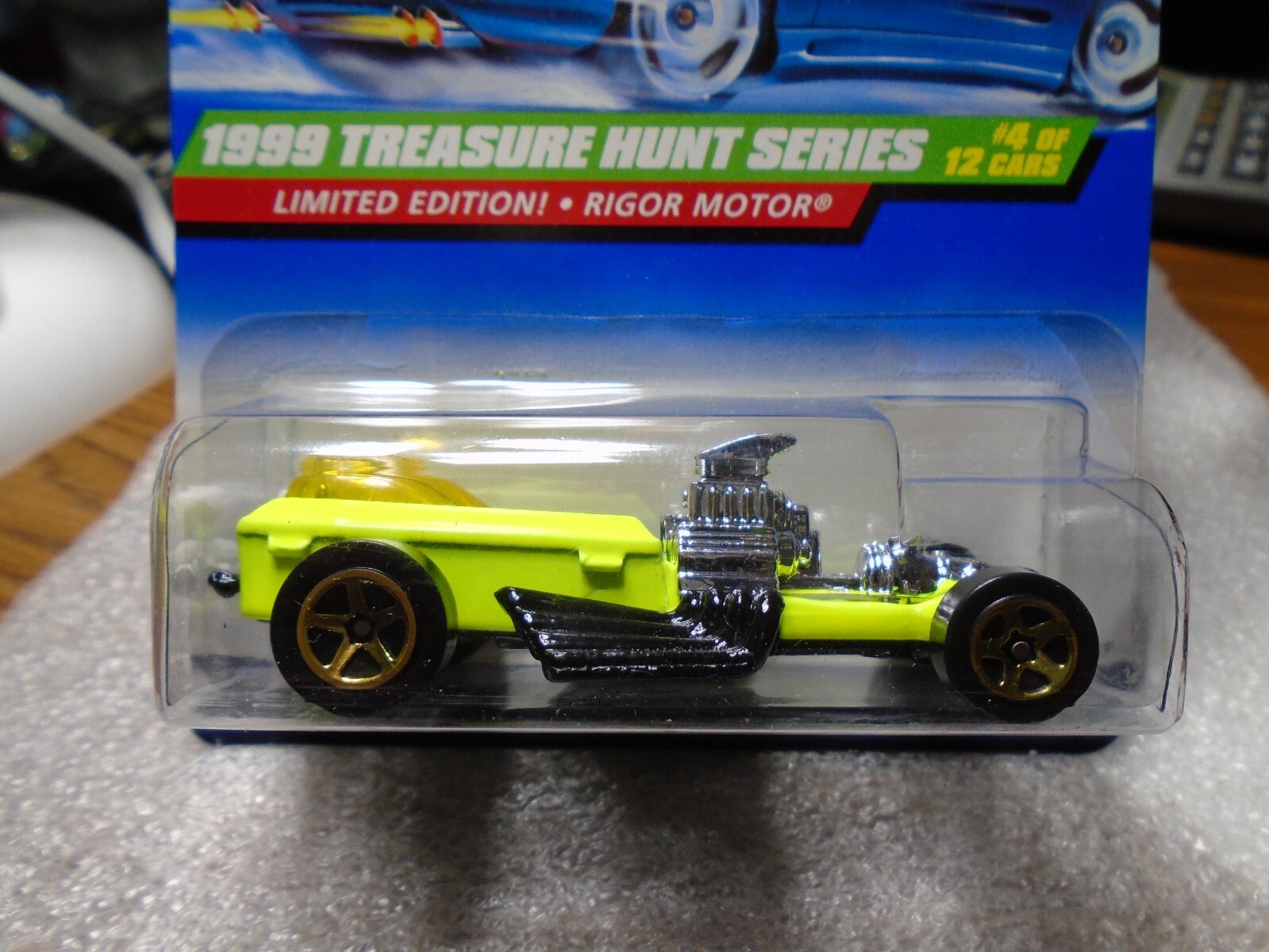 Hot Wheels 1999 Treasure Hunt Rigor Motor eBay