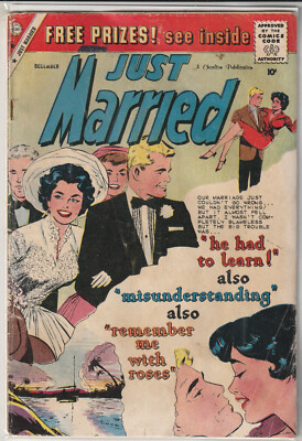 Romance Comic: Just Married #11 Charlton Comics 1969