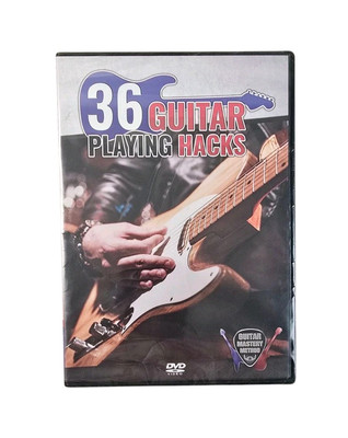 New - 36 Guitar Playing Hacks with Eddie Haddad DVD Guitar Mastery Method 2021