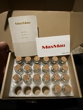 20pcs 10ml Mini Glass Bottles w Cork Stoppers Small Vials DIY Crafts Wedding