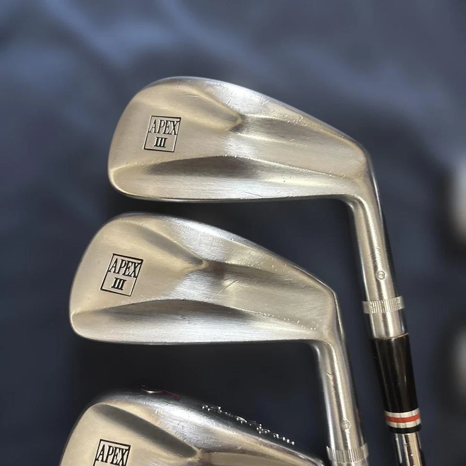 Ben Hogan Apex III Iron Set 6pcs Used Golf Clubs Classic Steel Flex - Image 2 of 4