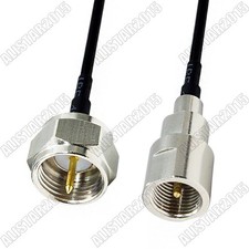 F Type Male to FME Male Plug Straight RF Pigtail Coax Cable RG174 for Wireless