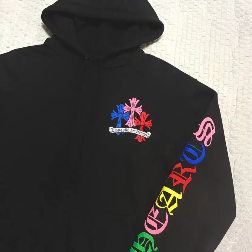 Chrome Hearts Multicolor Hoodie, Size S, Excellent Condition, Rare thumbnail 2