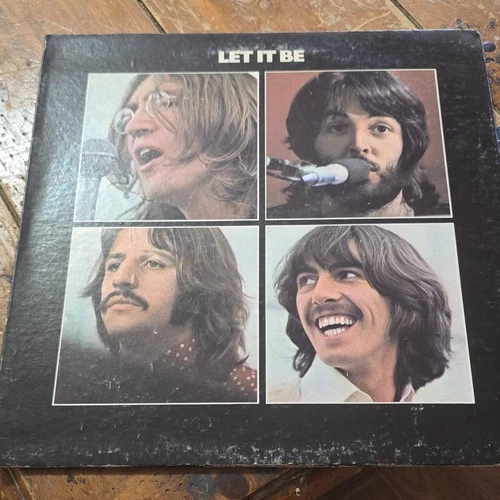 The Beatles Let It Be LP Vinyl Apple Records 12" 33 RPM AR 34001 Rock