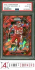 2020 PANINI PRIZM RED ICE #124 PATRICK MAHOMES II CHIEFS PSA 10
