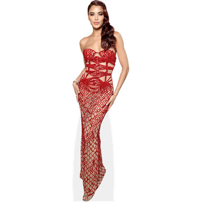 Ariadna Gutiérrez (Long Dress) Mini Size Cutout