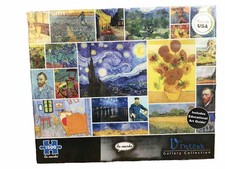 NEW SEALED JIGSAW PUZZLE VINCENT VAN GOGH 1500 PC 24"x33" RE-MARKS