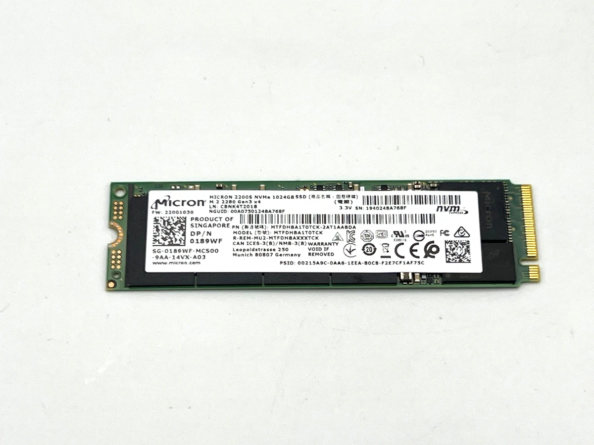 25+ Micron 1 TB Internal Solid-State Drives for sale | Updated Oct