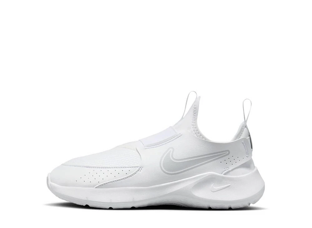 Nike GS Flex Runner 3 bianche bianche platino puro mai usate