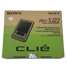Sony Clie PEG-SJ22 Palm Pilot PEG-SJ22/U PDA Palm OS 4.1 With Manual  BOX